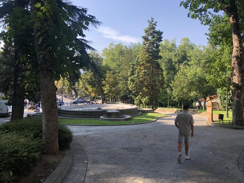 Priya and Dani at San Francisco Park